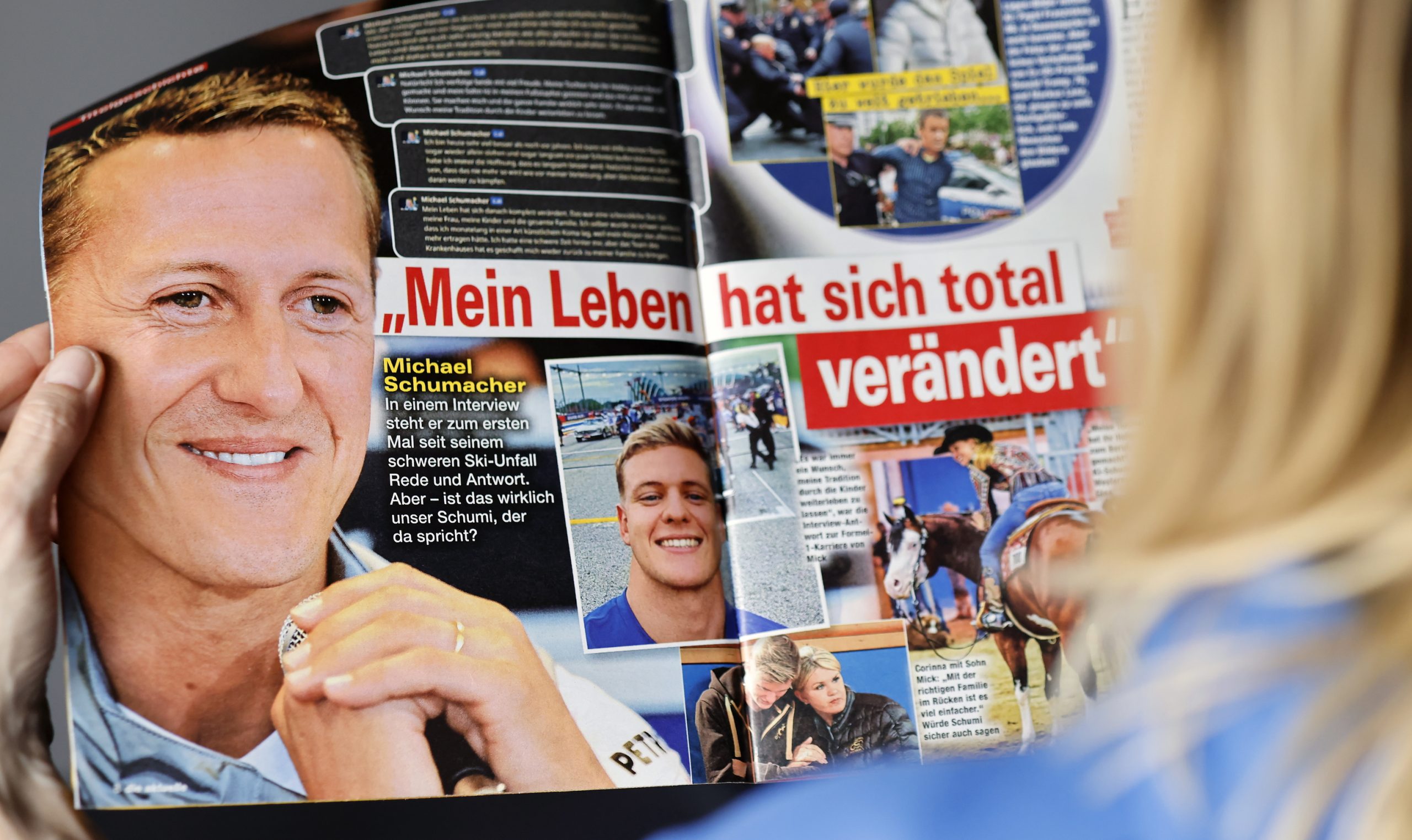 Destituyen a la directora de la revista que publicó la falsa entrevista con Michael Schumacher