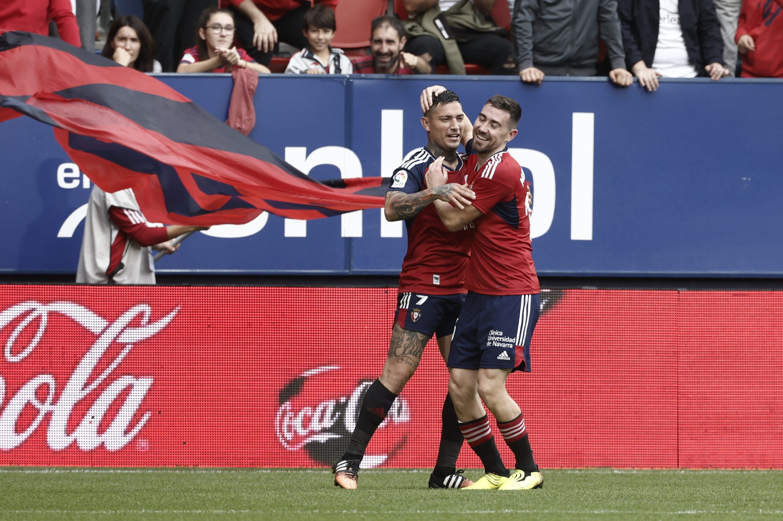 El gesto del Chimy Ávila hace al pequeño Cristian "la persona más feliz del mundo" en el partido ante el Cádiz