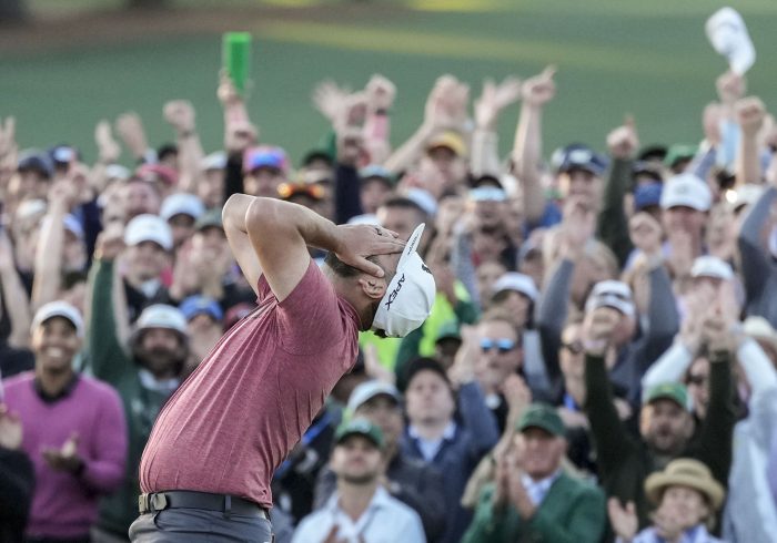 El tuit que hizo llorar a Rahm tras ganar el Masters de Augusta: "Miré la foto con Seve, a mi mujer, y se me llenó la cara de lagrimones"