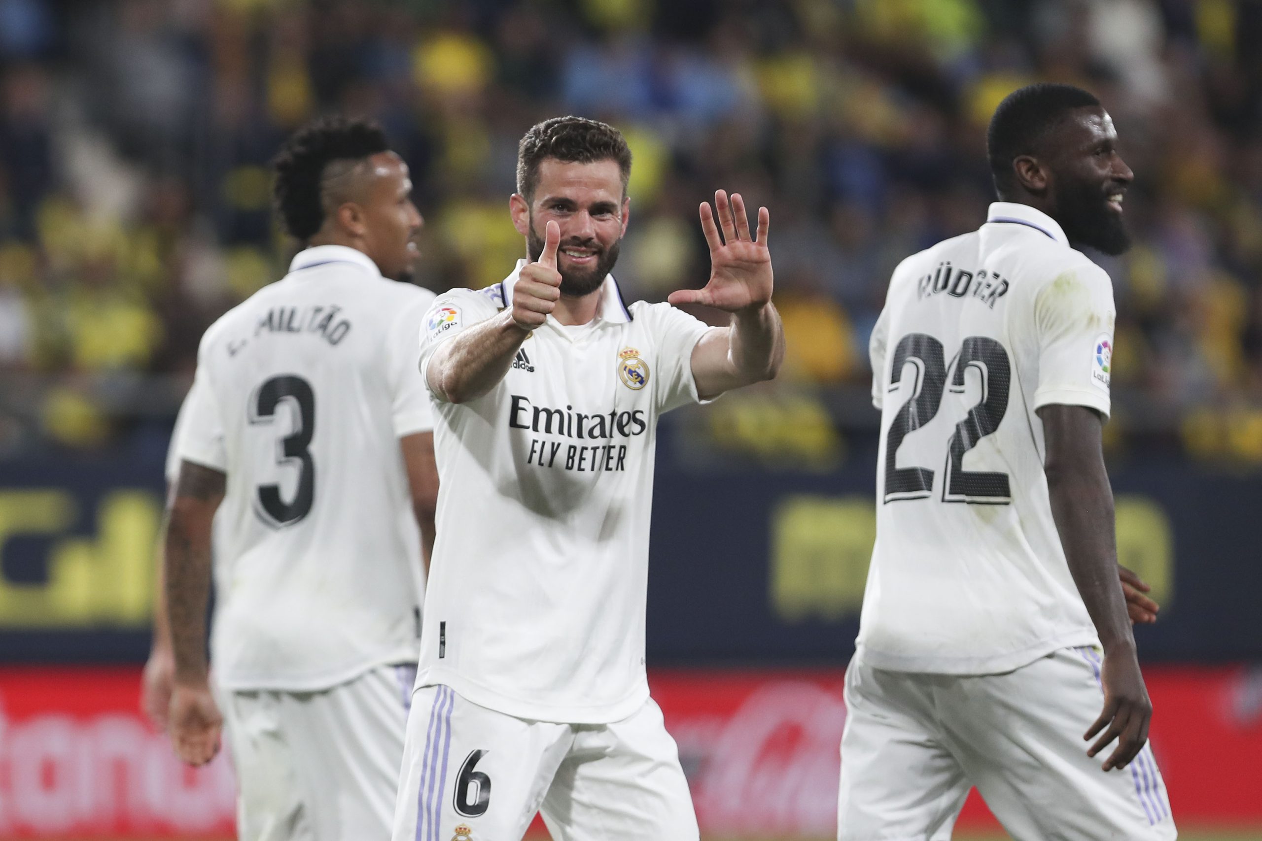 Nacho logra el gol más deseado e inesperado en la victoria del Madrid ante el Cádiz