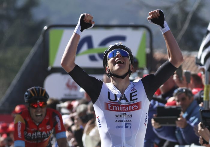 Pogacar también abruma en el Muro de Huy y Mikel Landa sube al podio