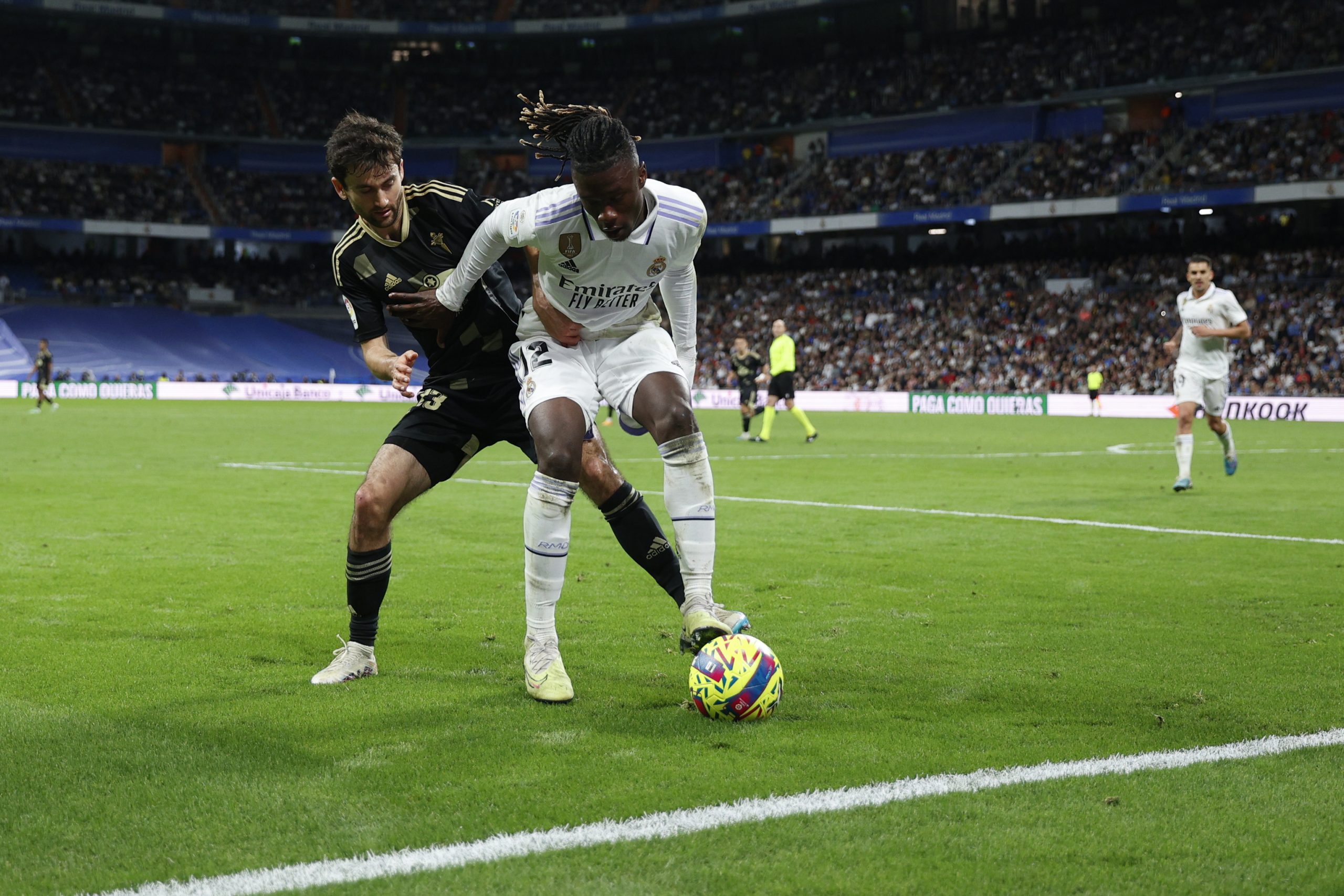 Rapsodia de Camavinga en el Bernabéu