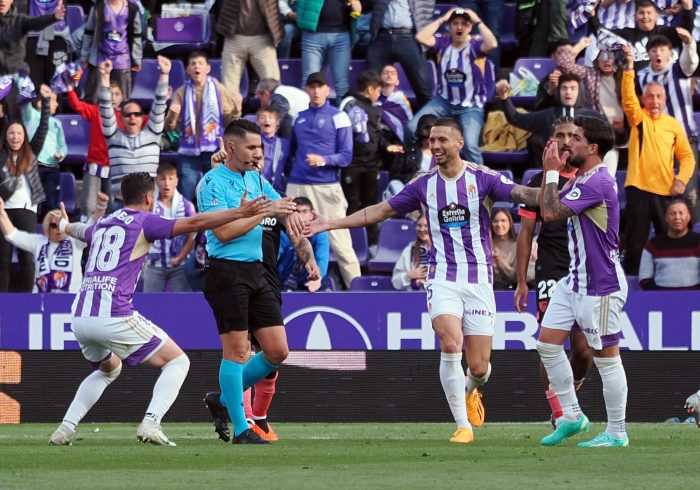 IndignaciÃ³n en Valladolid tras el gol anulado con polÃ©mica: "Sos un hijo de puta"