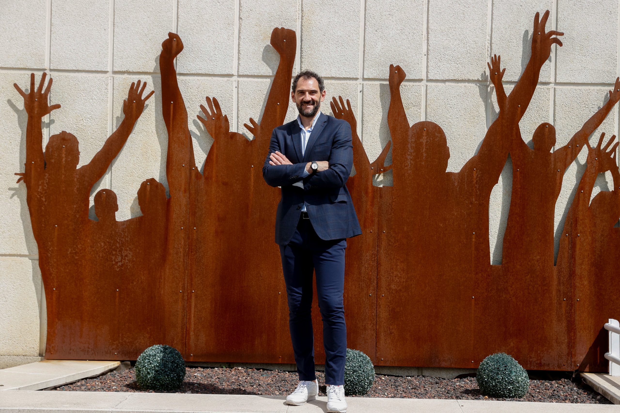 Jorge Garbajosa en rueda de prensa: "Es un dÃ­a de enorme alegrÃ­a, pero tambiÃ©n triste porque dejo mi casa"