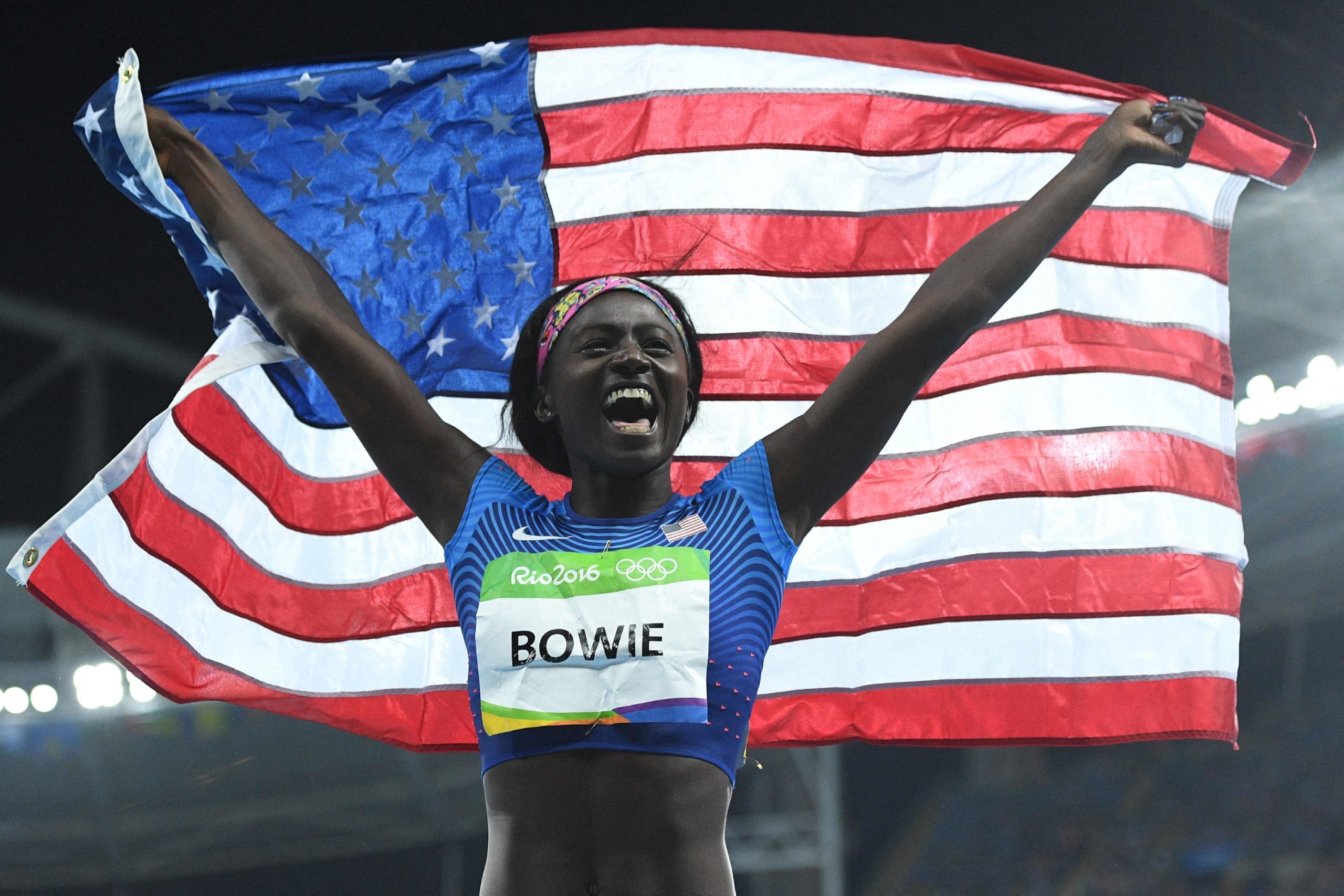 Torie Bowie, la triple medallista olímpica hallada muerta, estaba embarazada de siete meses