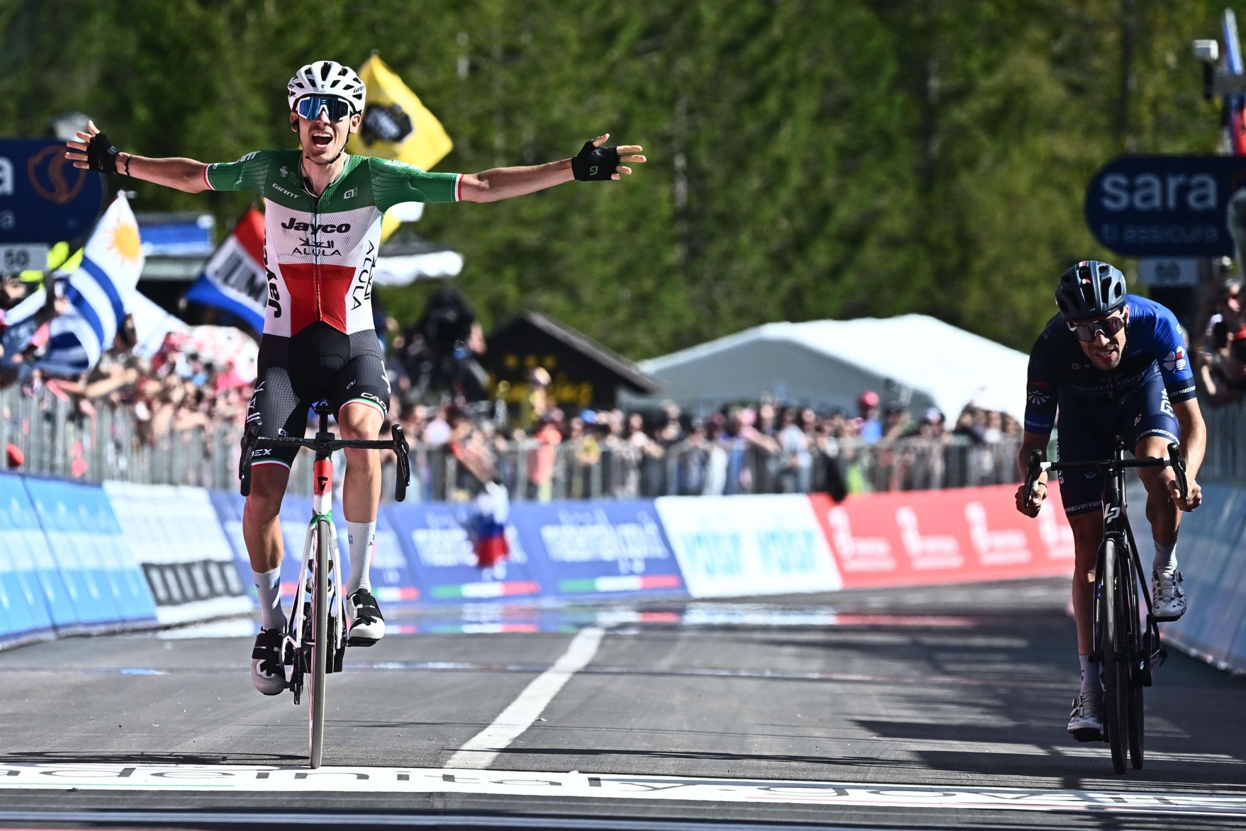 Zana vence antes de la ascensiÃ³n a las tres torres de Lavaredo, cumbres de Merckx y Fuente