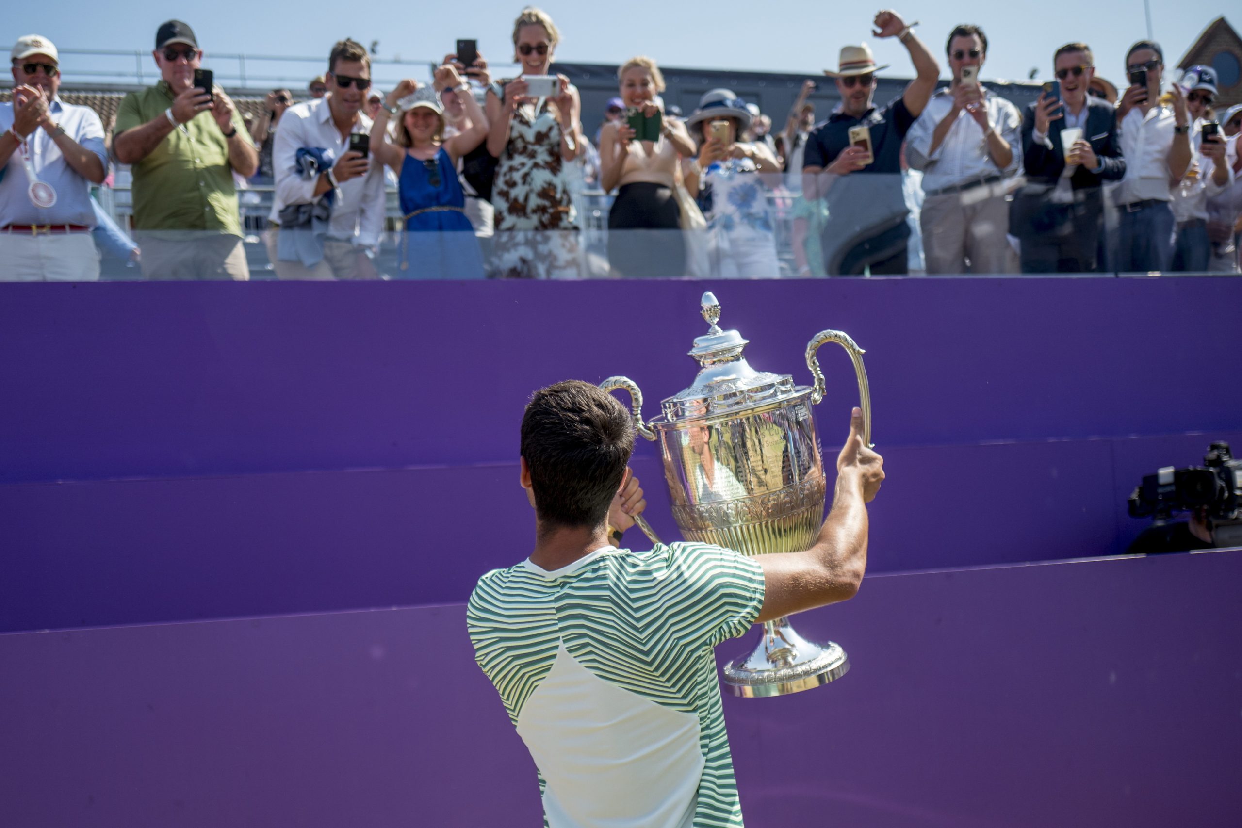 Alcaraz: "Me siento uno de los favoritos en Wimbledon, pero necesito mÃ¡s experiencia"