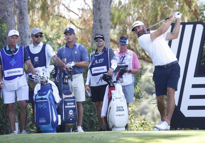 Dustin Johnson y Jason Kokrak, abanderan al LIV Golf, en Valderrama