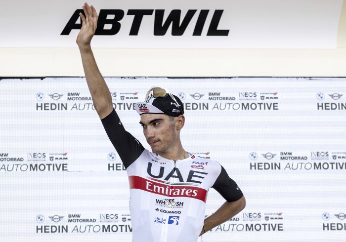 Juan Ayuso se exhibe en la crono del Tour de Suiza por delante de Evenepoel y Van Aert y termina segundo en la general