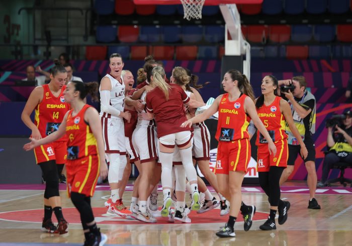Letonia le amarga a EspaÃ±a su estreno en el Eurobasket femenino