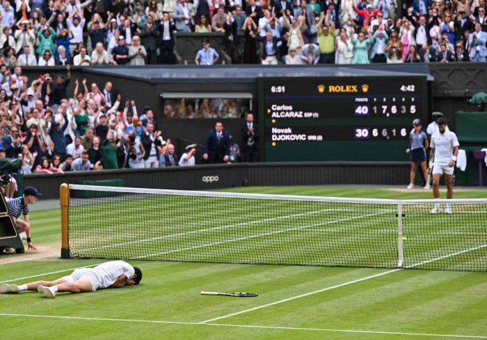 Alcaraz, colosal, pone fin a un lustro de reinado de Djokovic y se corona en Wimbledon