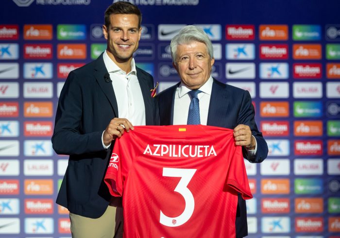 Azpilicueta: "Cuando hablÃ© con Simeone, sentÃ­ que el AtlÃ©tico era lo mejor para mÃ­"