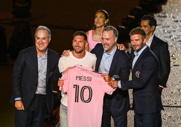 El Inter Miami presenta a Messi con un 'show' bajo una gran tormenta: "Van a pasar cosas muy lindas"