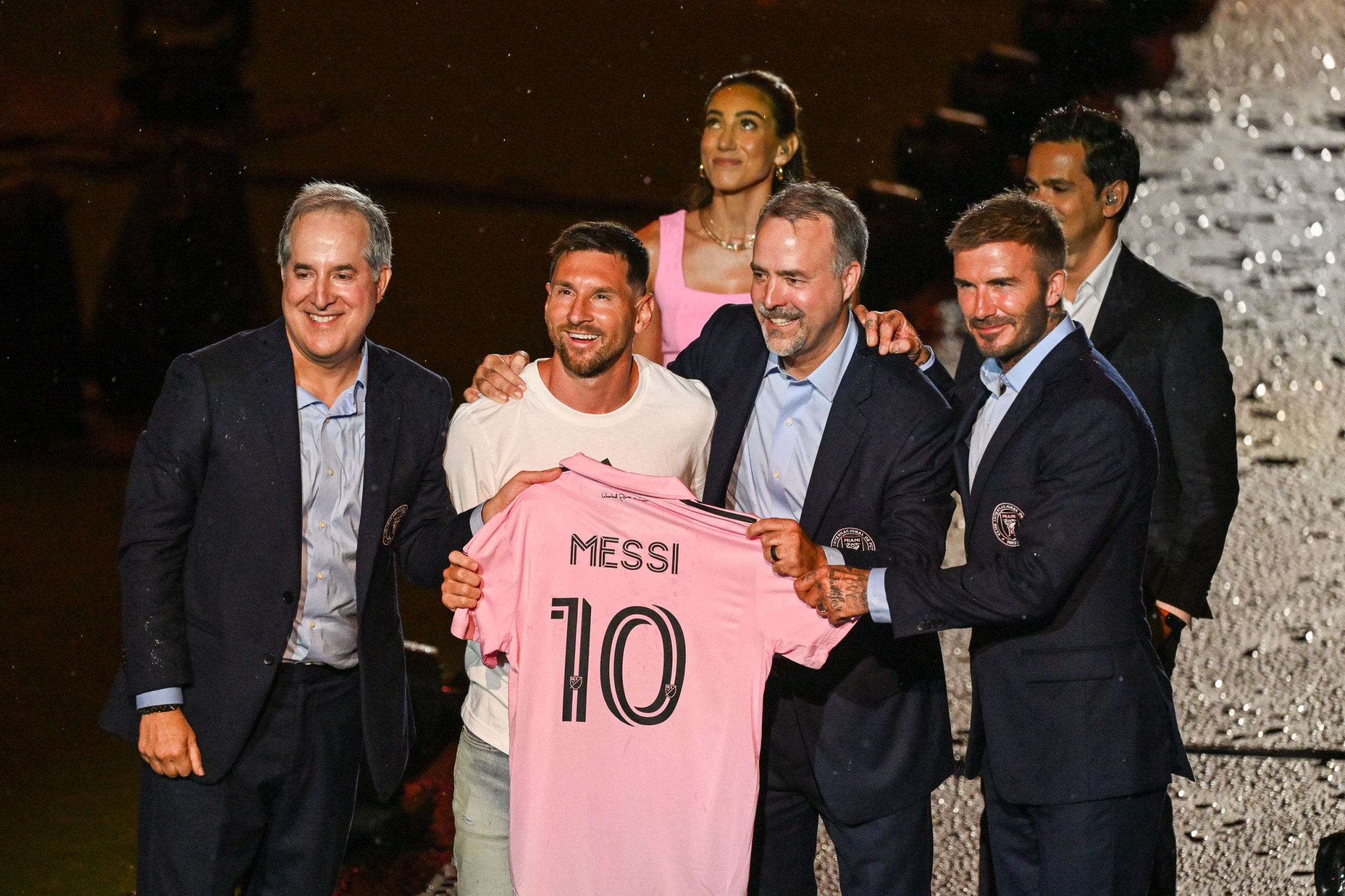 El Inter Miami presenta a Messi con un 'show' bajo una gran tormenta: "Van a pasar cosas muy lindas"