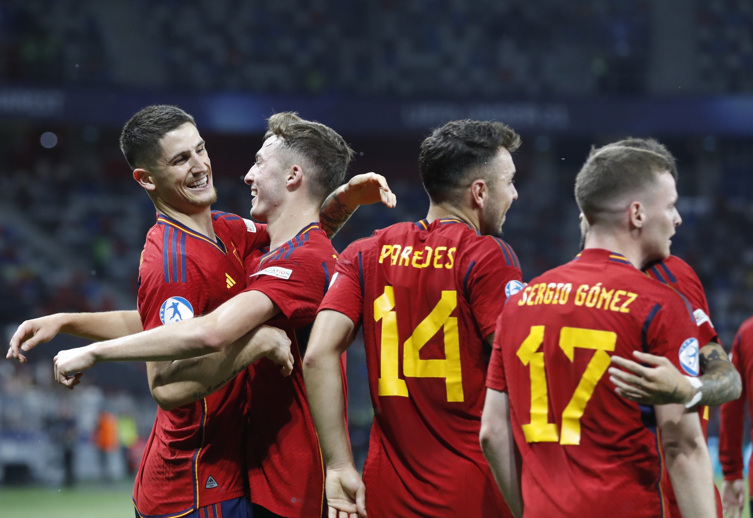 EspaÃ±a se da un festÃ­n ante Ucrania como aperitivo de la final con Inglaterra