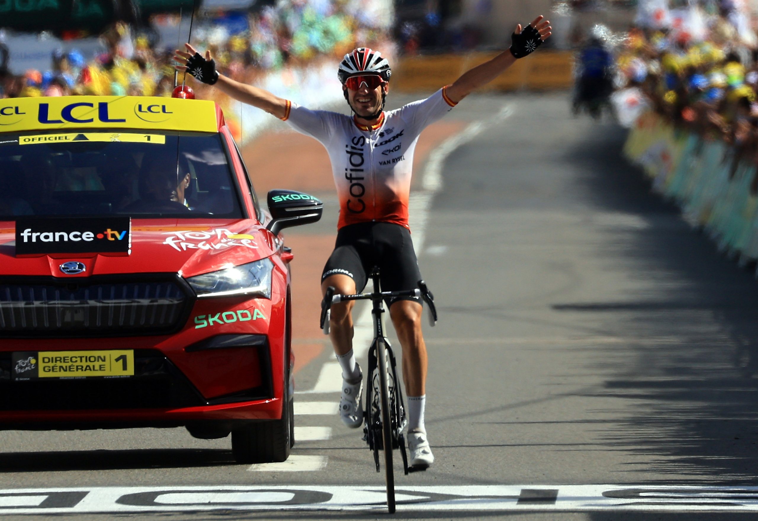 La segunda victoria espaÃ±ola en el Tour desde dentro: "Â¡Izagirre a 50 segundos!"