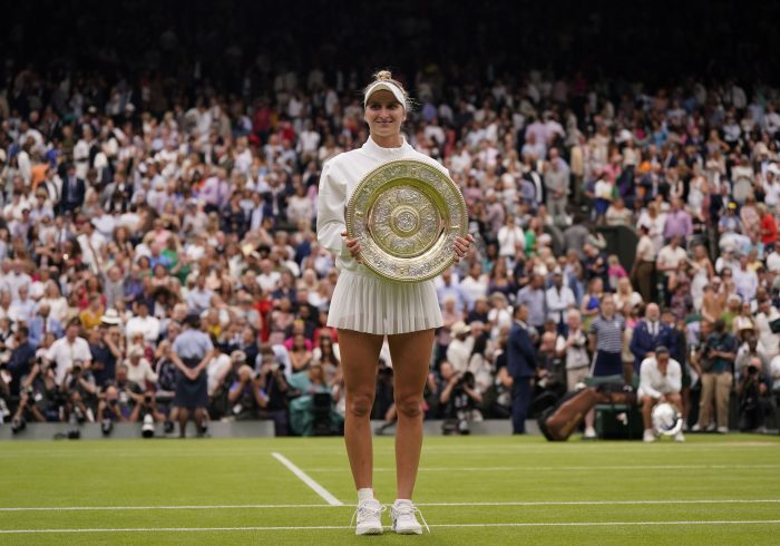 Vondrousova, primera campeona de Wimbledon que no partÃ­a como cabeza de serie