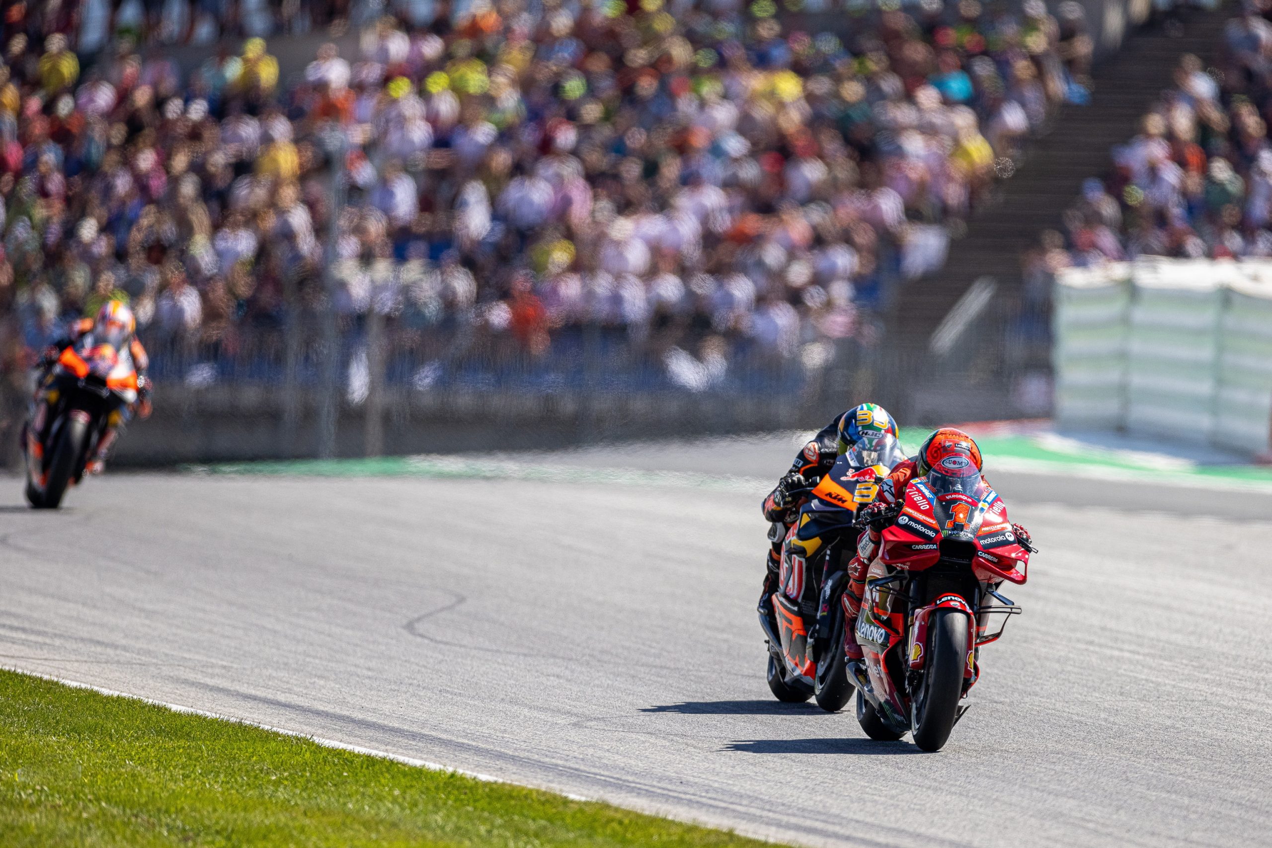 Bagnaia rubrica su fin de semana perfecto en Austria