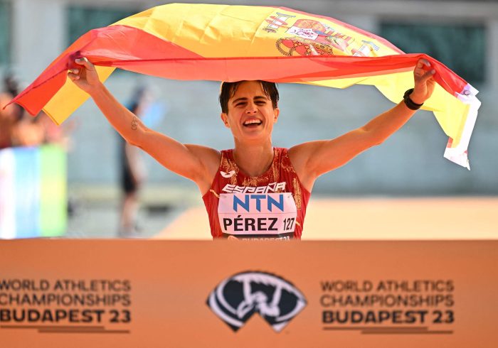 MarÃ­a PÃ©rez le entrega a EspaÃ±a su segundo oro en el Mundial