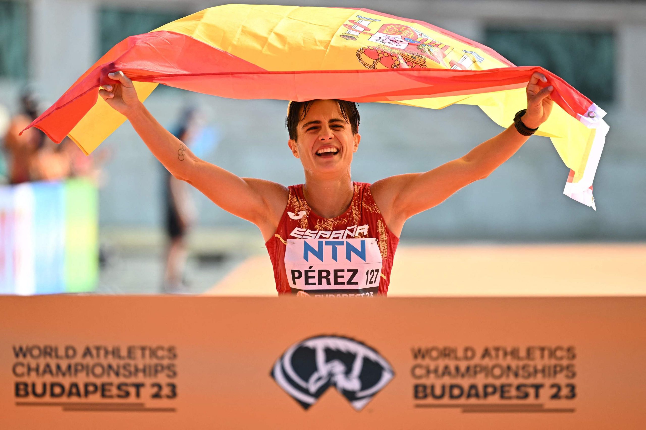 MarÃ­a PÃ©rez le entrega a EspaÃ±a su segundo oro en el Mundial