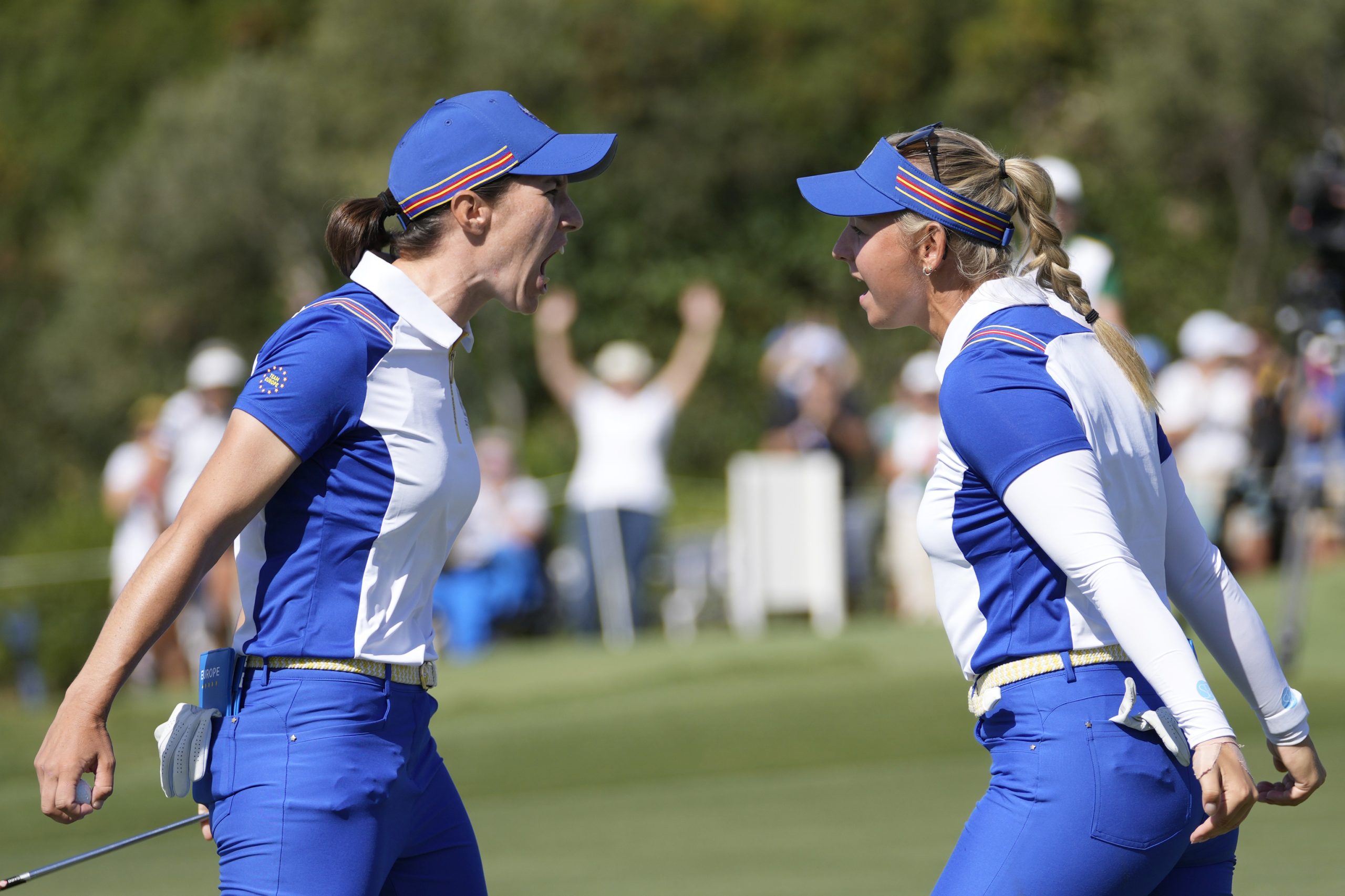 Carlota Ciganda, la MVP de la Solheim Cup que llega igualada a su desenlace