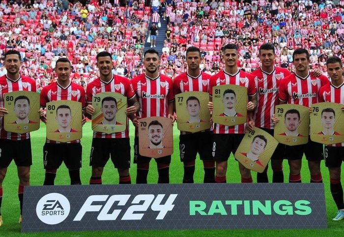 El Athletic elimina la nacionalidad en las fichas promocionales del EA Sports FC 24 en su partido contra el CÃ¡diz