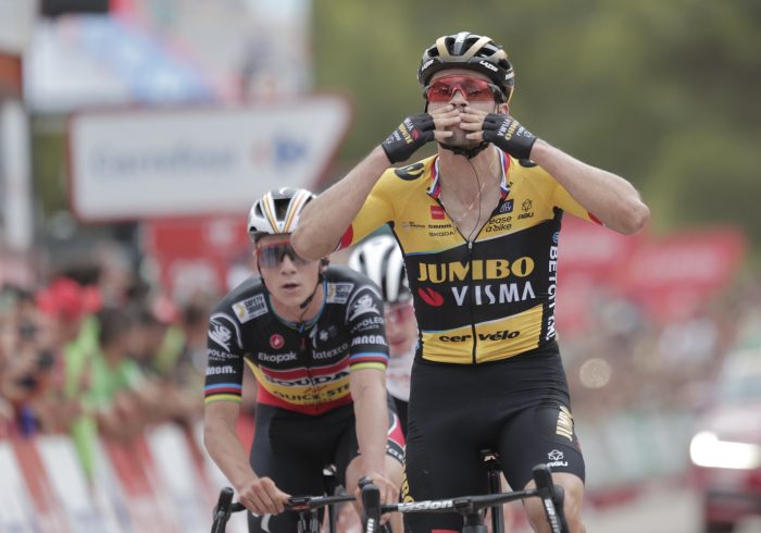 El Jumbo manda en la Vuelta: Roglic gana en Xorret de CatÃ­ y Kuss toma el liderato