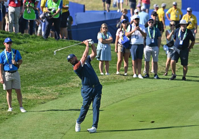 La revancha incentiva a Jon Rahm en el arranque de la Ryder Cup de Roma