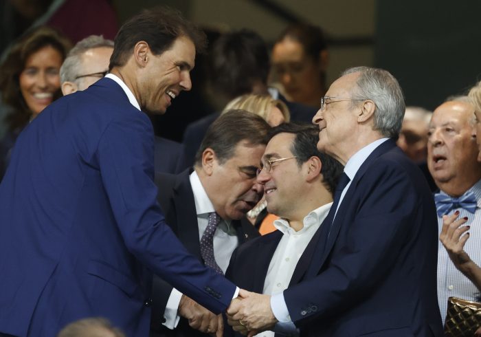 Rafa Nadal: "Creo que me gustarÃ­a ser presidente del Real Madrid"