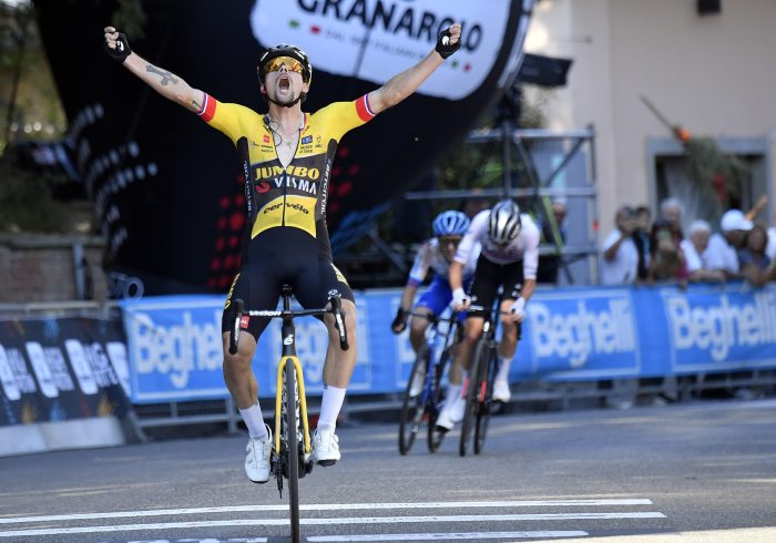 Roglic, exhibiciÃ³n y adiÃ³s: "DejarÃ© el Jumbo"