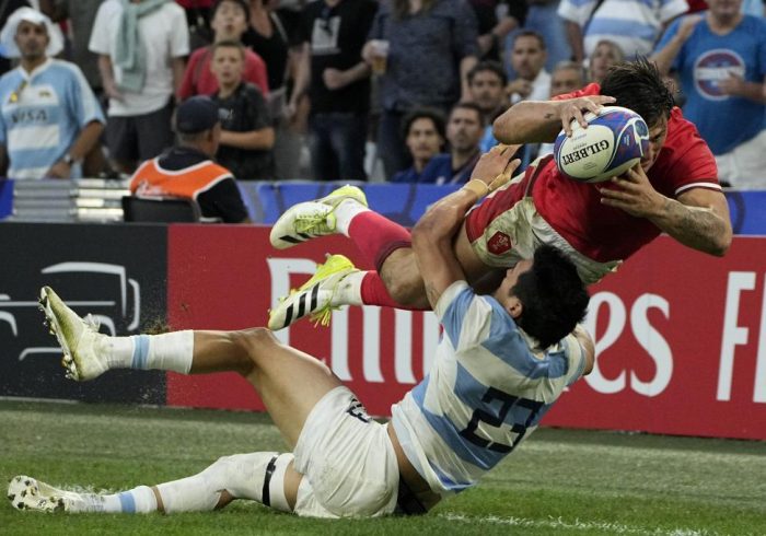 Argentina remonta a Gales (17-29) y se mete en semifinales del Mundial de rugby