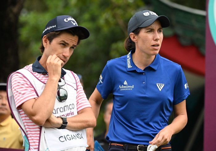 Carlota Ciganda, estrella de la Solheim: "Sigo igual, lo que ha cambiado es la percepciÃ³n que tiene la gente sobre mÃ­"