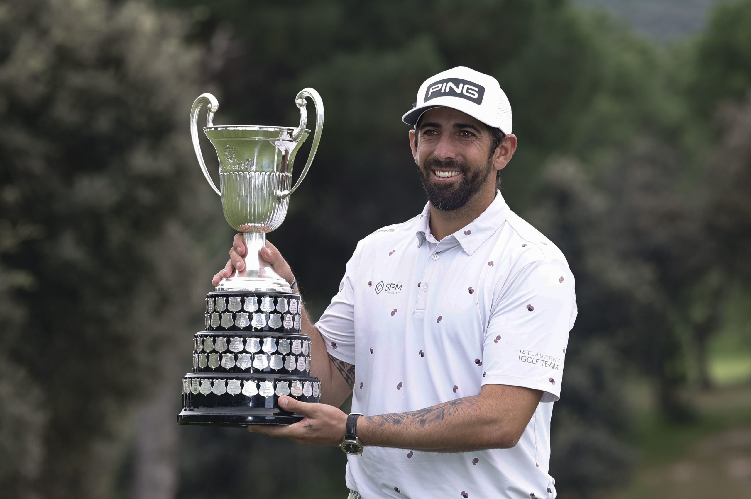 El francÃ©s Pavon, campeÃ³n del Open de EspaÃ±a con su abuelo madrileÃ±o en la memoria: "Se exiliÃ³ por Franco"