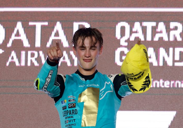 Jaume MasiÃ , campeÃ³n del Mundial de Moto3, el premio a la constancia de 'Macauly'
