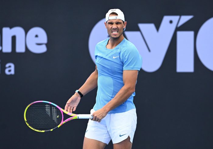 Nadal completa sus primeros entrenamientos antes de su vuelta en Brisbane