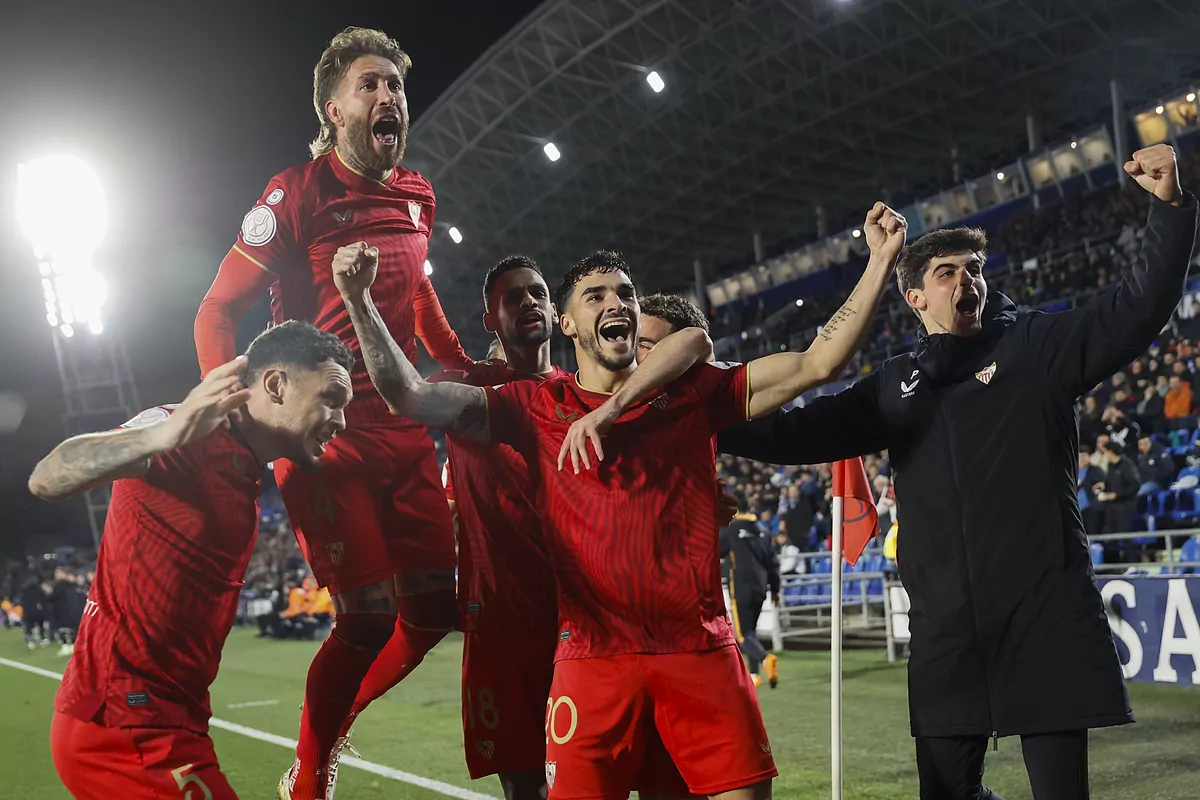 El canterano Isaac resucita al Sevilla en Getafe