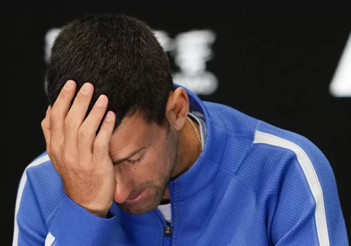 Expediente Djokovic en Australia: "Estoy en shock por mi mal juego, pero no es el principio del fin"