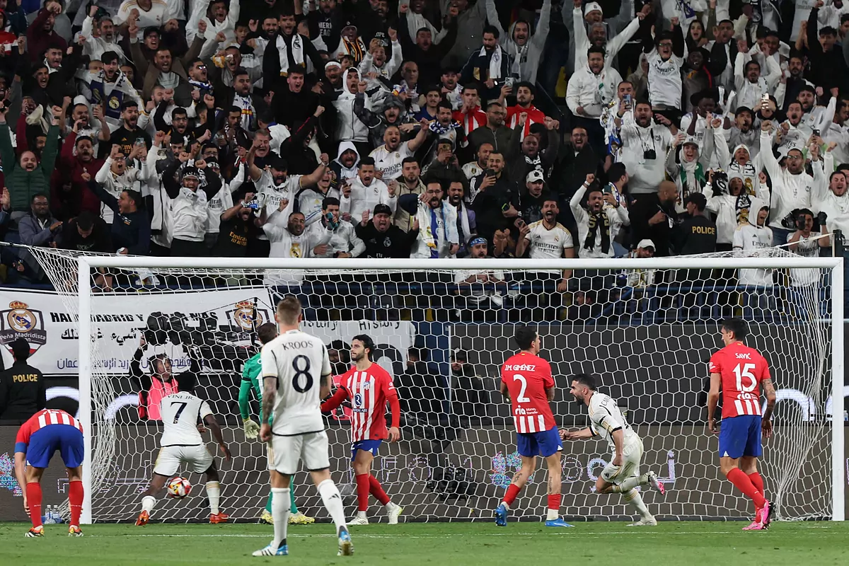 FrenesÃ­ madrileÃ±o en Arabia para gloria del Madrid, Rey de reyes de lo imposible ante el AtlÃ©tico