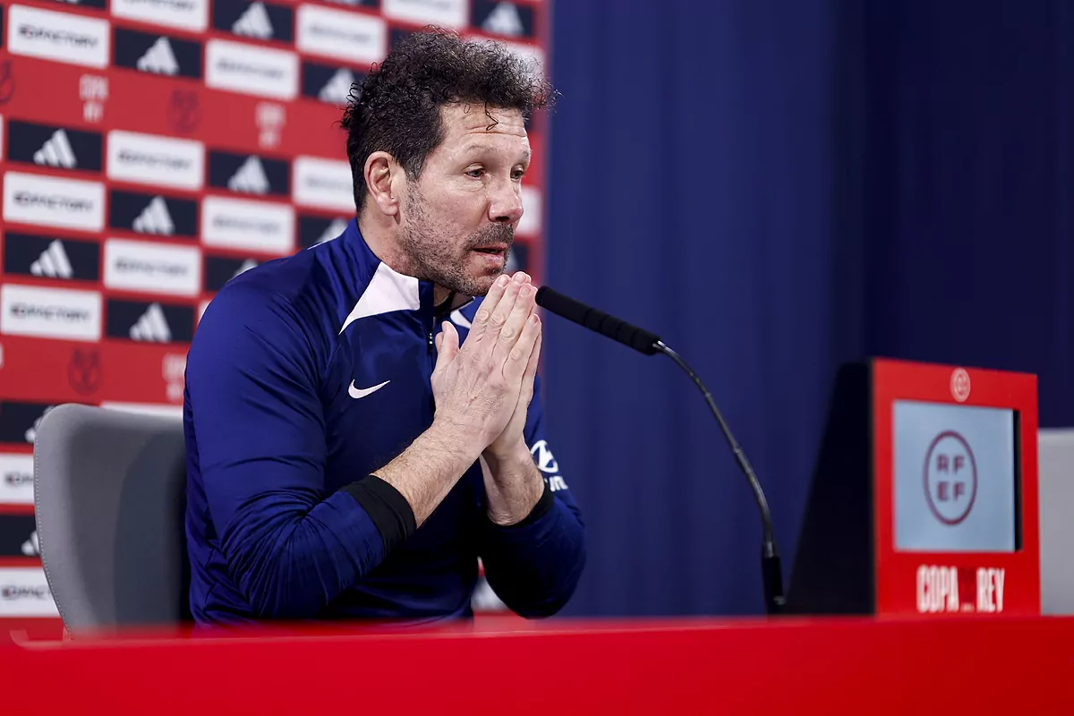 Simeone confirma que no habrÃ¡ pasillo al Madrid: "Les saludaremos con respeto, pero estÃ¡ delante nuestra gente"