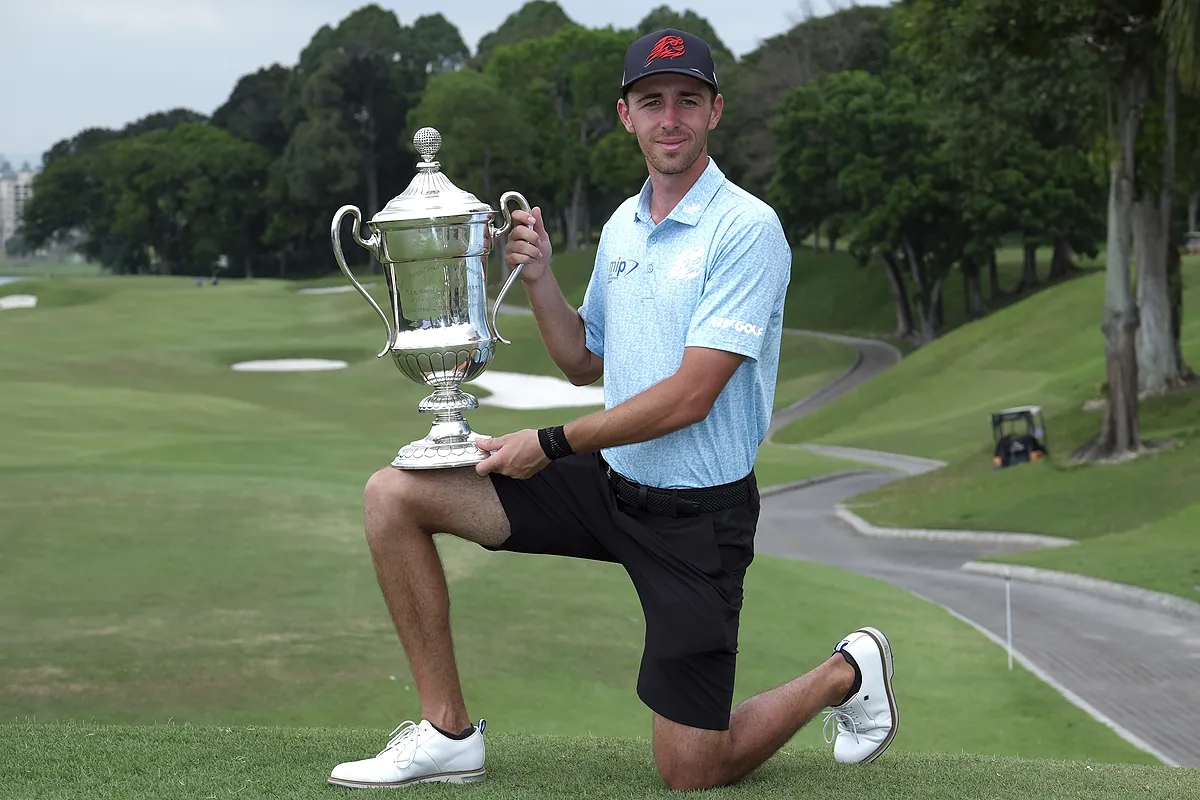 David Puig, el nuevo chico de moda del golf espaÃ±ol, que asombra en el LIV saudÃ­: "SueÃ±o con los Juegos"