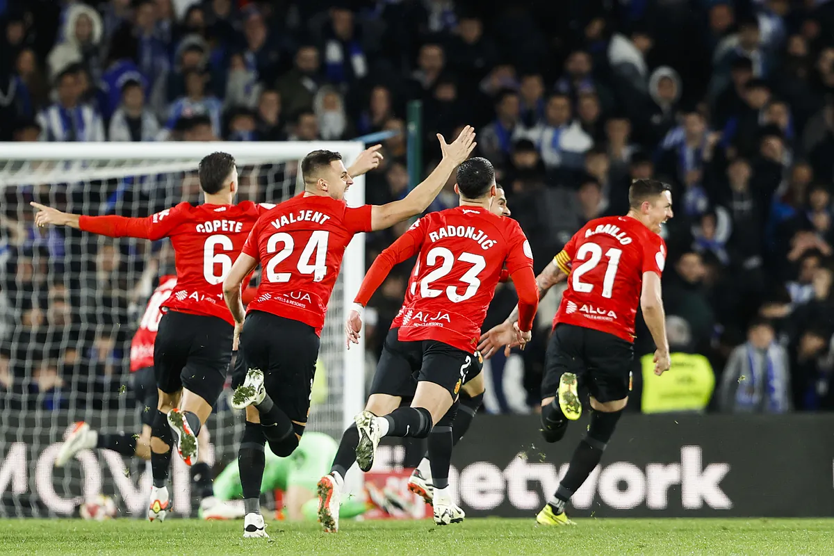 El Mallorca soprende a la Real en los penaltis de la mano de Greif y estará en La Cartuja