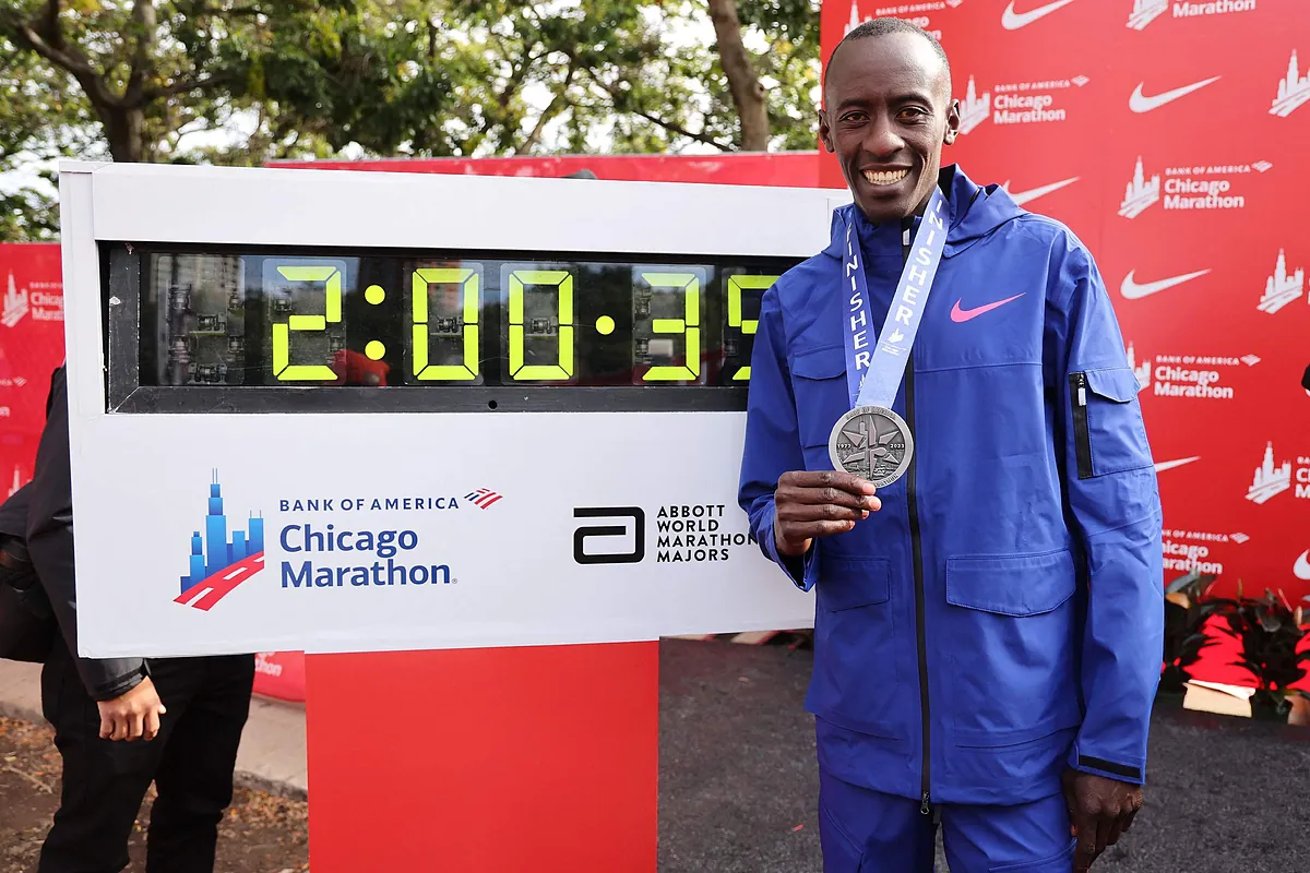 Muere Kelvin Kiptum, plusmarquista mundial de maratÃ³n, en un accidente de coche