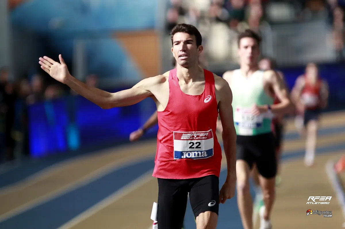 Peleteiro y Mechaal brillan en el Campeonato de EspaÃ±a en Pista Cubierta