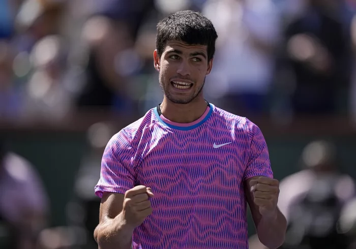 Alcaraz se venga de Marozsan y se mete en cuartos de final de Indian Wells