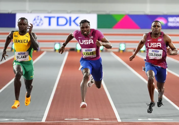 El rayo Coleman se lleva el duelo de la velocidad en los 60 metros del Mundial indoor