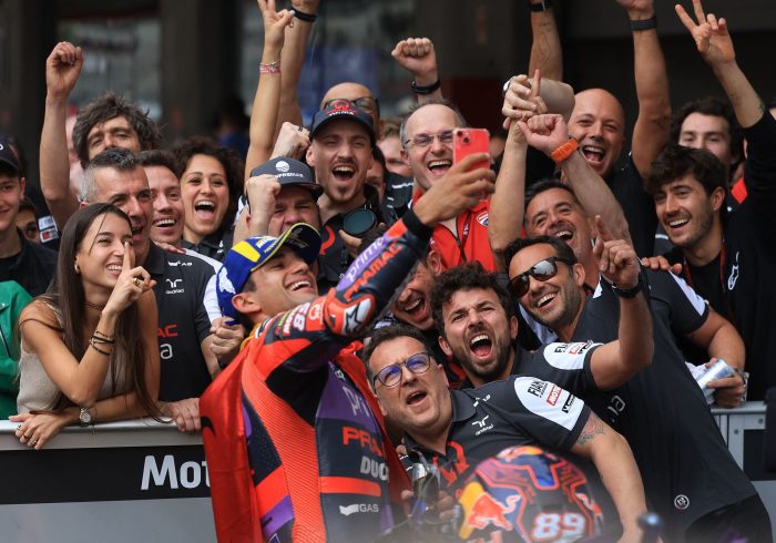 Jorge Martín se pone líder de Moto GP en Portugal mientras Pedro Acosta consiguió un histórico podio