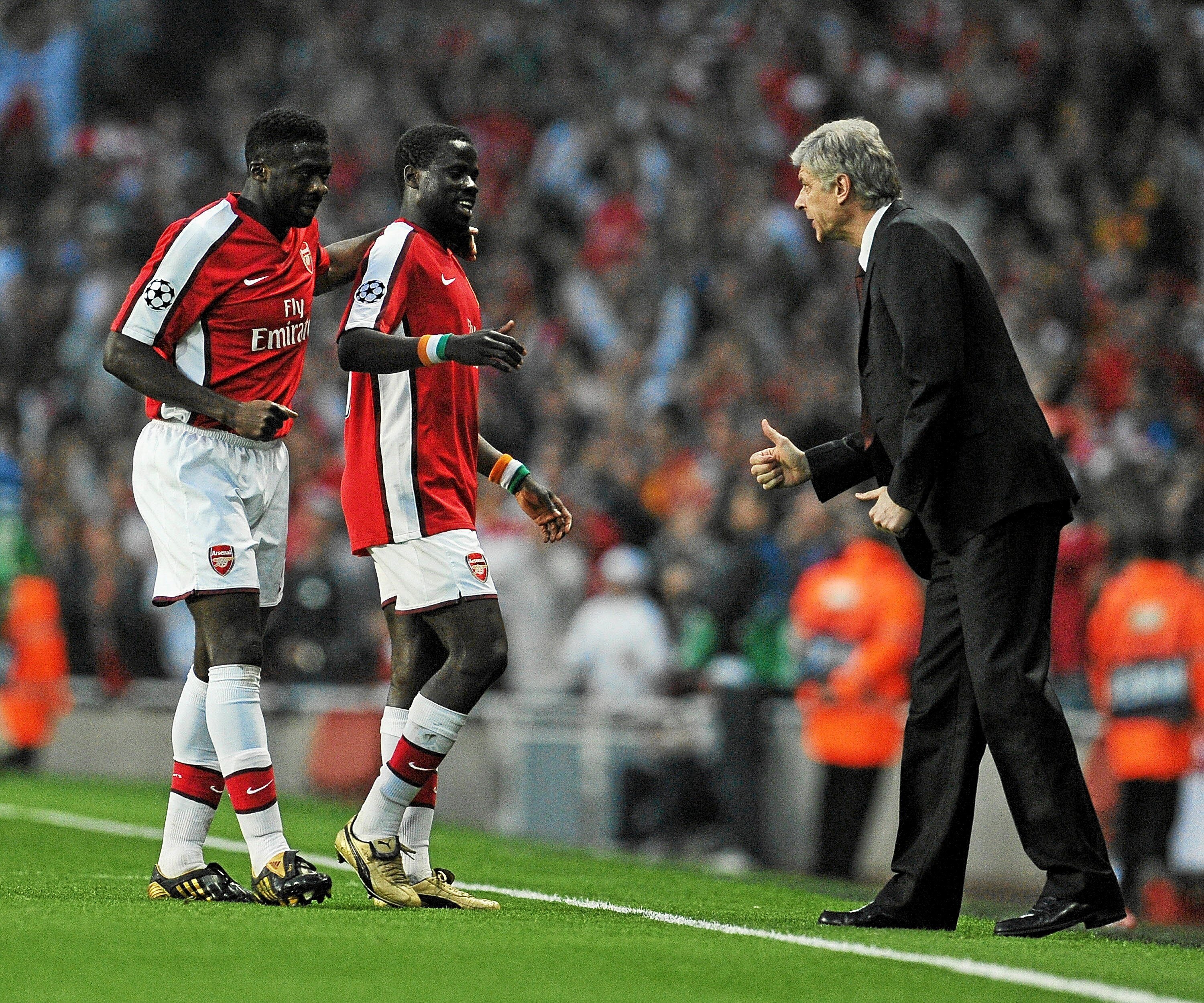 Kolo Touré, en un duelo del Arsenal.