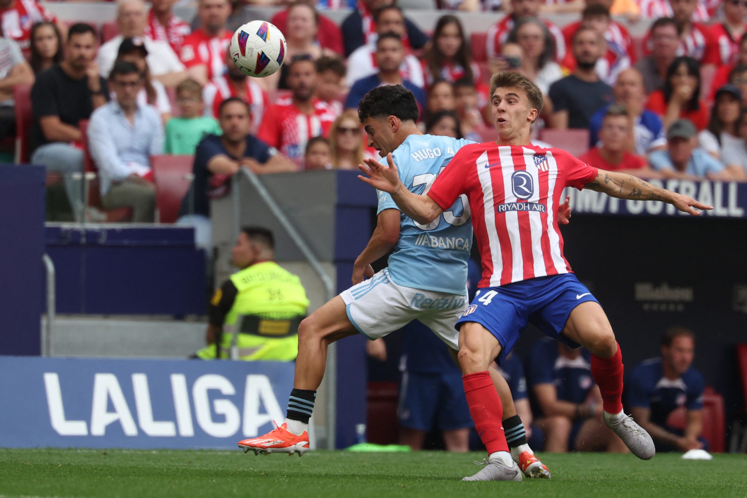 De Paul libera del tedio al Atlético y le deja a un punto de asegurar la Champions