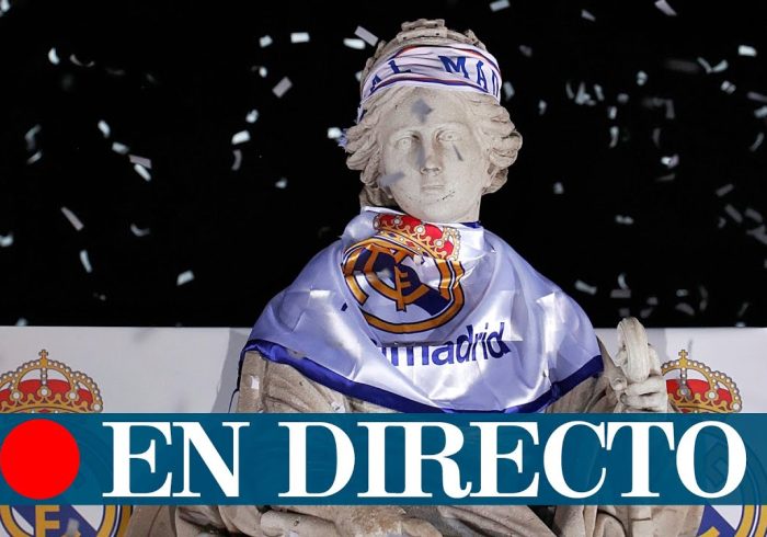 El Real Madrid recibe la 36 en Valdebebas y Cibeles espera ya a los campeones