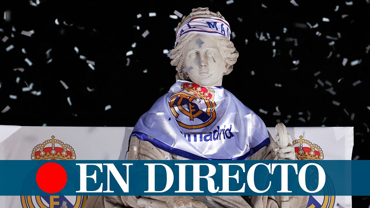 El Real Madrid recibe la 36 en Valdebebas y Cibeles espera ya a los campeones